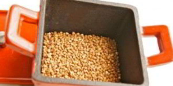 Рецепт гречки с лисичками в горшочках