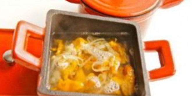 Рецепт гречки с лисичками в горшочках