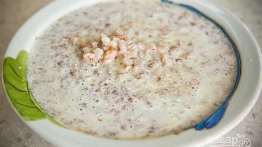 Рецепт гречки с молоком