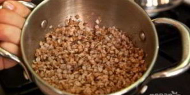 Рецепт гречки с молоком