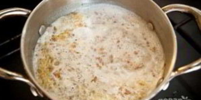 Рецепт гречки с молоком