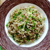 Рецепт Гречки с огурцом и луком