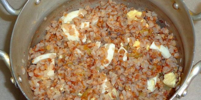 Рецепт гречки с яйцом