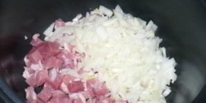 Рецепт гречки со свининой в мультиварке