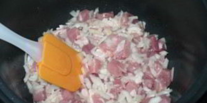 Рецепт гречки со свининой в мультиварке