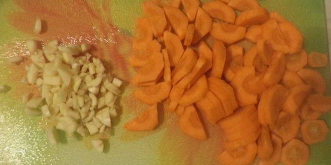 Рецепт гречневой каши с брокколи, морковью и сельдереем