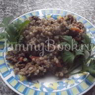 Рецепт Гречневой каши с фаршем в мультиварке