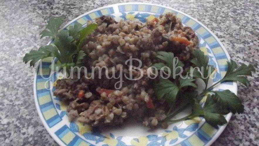 Рецепт гречневой каши с фаршем в мультиварке