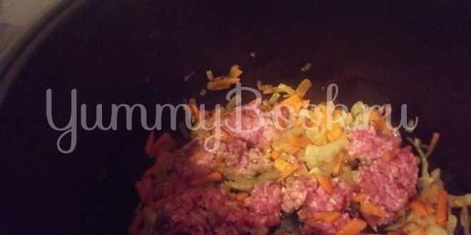 Рецепт гречневой каши с фаршем в мультиварке