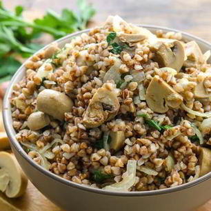 Рецепт Гречневой каши с грибами