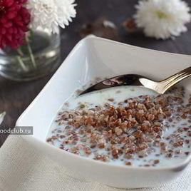 Рецепт Гречневой каши с молоком