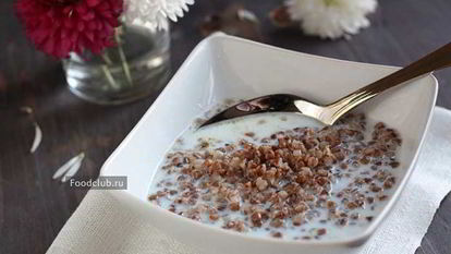 Рецепт Гречневой каши с молоком