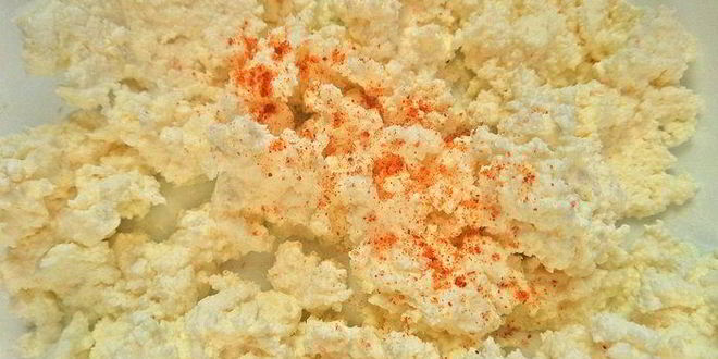 Рецепт гречневой каши с несладким творогом