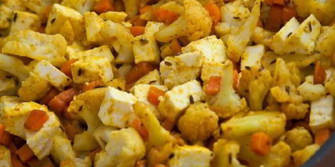 Рецепт гречневой каши с овощами и сыром