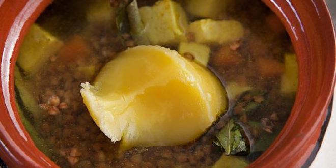 Рецепт гречневой каши с овощами и сыром