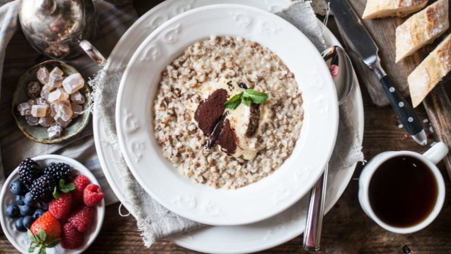 Рецепт гречневой каши с тирамису