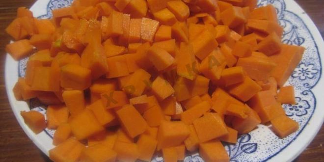 Рецепт тушеной гречневой каши с тыквой