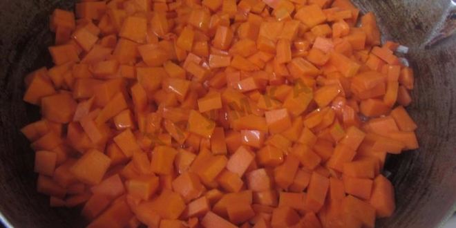 Рецепт тушеной гречневой каши с тыквой