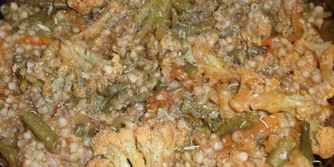 Рецепт зеленой гречки с овощами