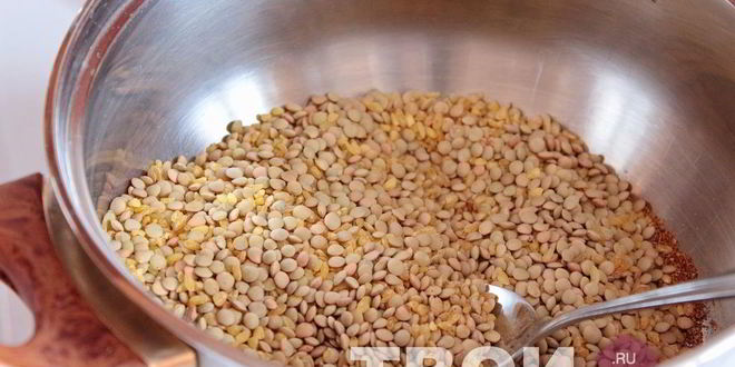 Рецепт каши из чечевицы