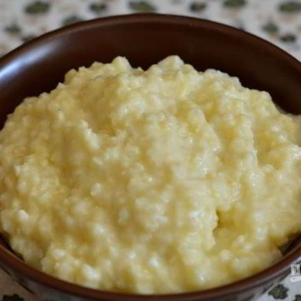 Рецепт Каши из пшена на молоке