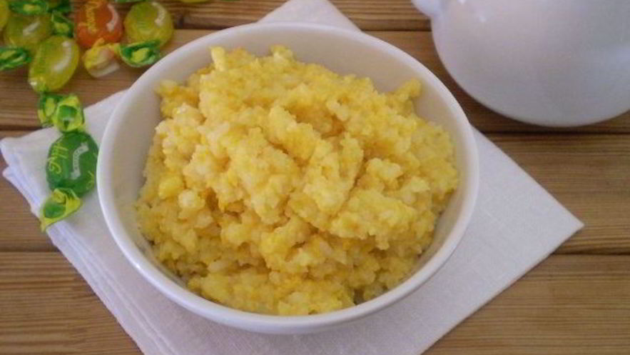 Рецепт каши из тыквы в мультиварке