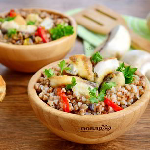 Рецепт Каши по-Сибирски постная