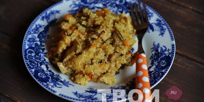 Рецепт каши в духовке