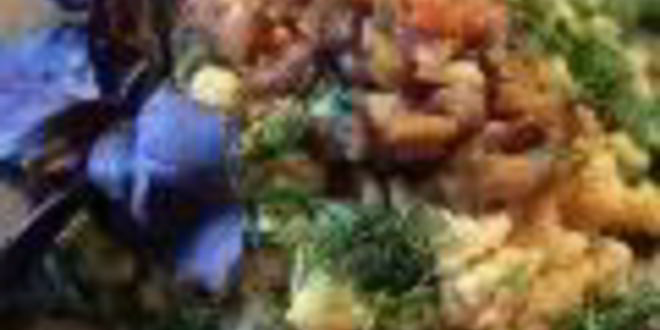 Рецепт гороховой каши с баклажанами