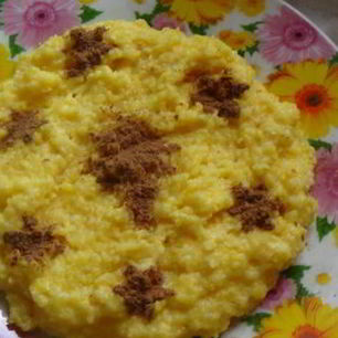 Рецепт Каши кукурузной со сметаной и корицей