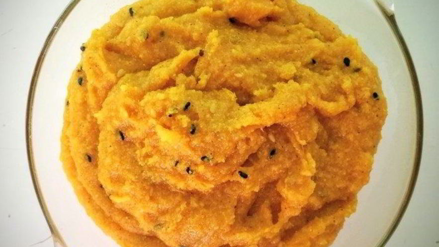 Рецепт кукурузной каши с апельсином и имбирем