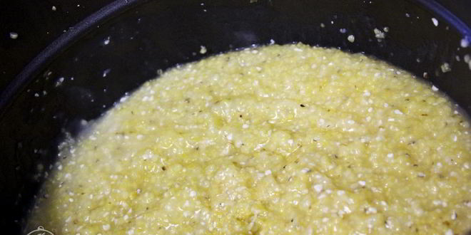 Рецепт кукурузной каши с тыквой в мультиварке