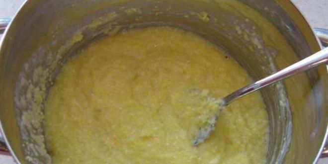 Рецепт мамалыги с брынзой