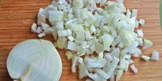 Рецепт поленты с беконом и овощами