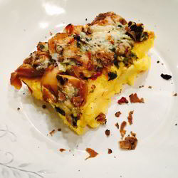 Рецепт Поленты с белыми грибами