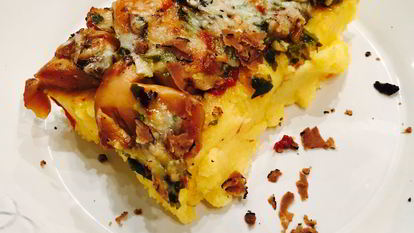 Рецепт Поленты с белыми грибами