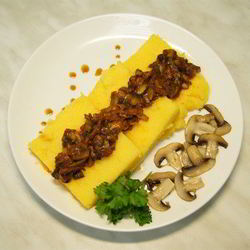 Рецепт Поленты с грибами