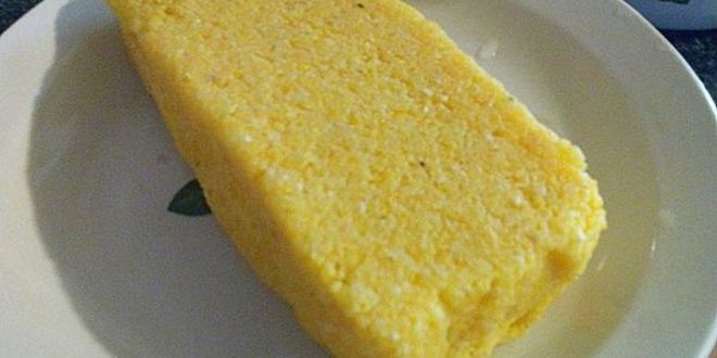 Рецепт поленты с грибным рагу и овощами