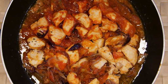 Рецепт поленты с курицей