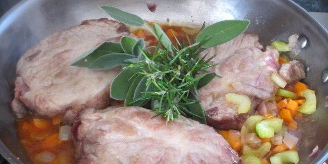 Рецепт поленты с мясным рагу