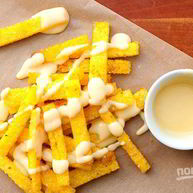 Рецепт Поленты с сырным соусом