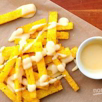 Рецепт Поленты с сырным соусом