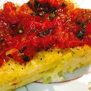 Рецепт Поленты с сыром и душистыми травами