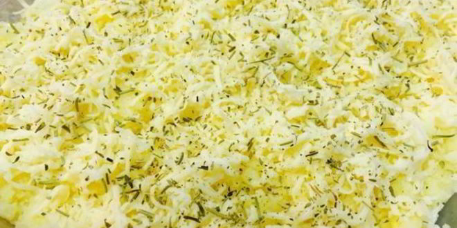 Рецепт поленты с сыром и душистыми травами