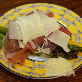 Рецепт Поленты со спаржей