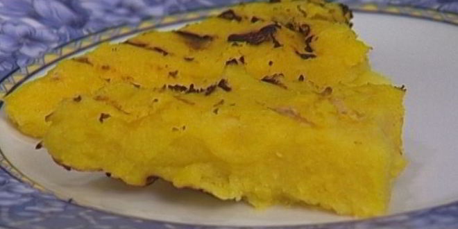 Рецепт поленты со спаржей