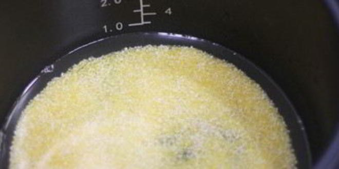 Рецепт поленты в мультиварке