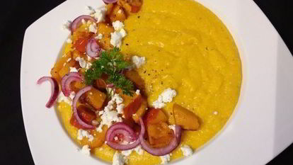 Рецепт Тыквенной поленты