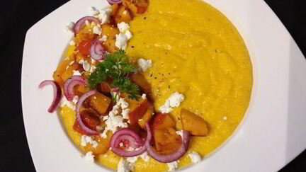 Рецепт Тыквенной поленты