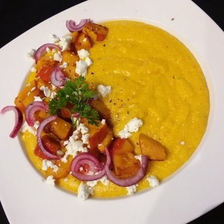 Рецепт Тыквенной поленты